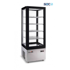 vertical chiller, patisseries display fridge,refrigerated display cabinet 400Lts, standing refrigerator, vitrina pastelera vertical