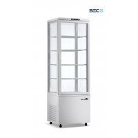 vertical showcase, patisseries dishplay fridge, refrigerated display cabinet 218Lts, vitrina pastelera vertical